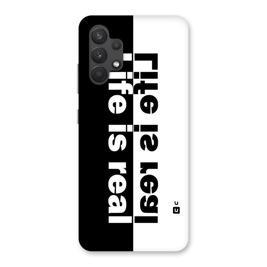 Life is Real Simple Back Case for Galaxy A32