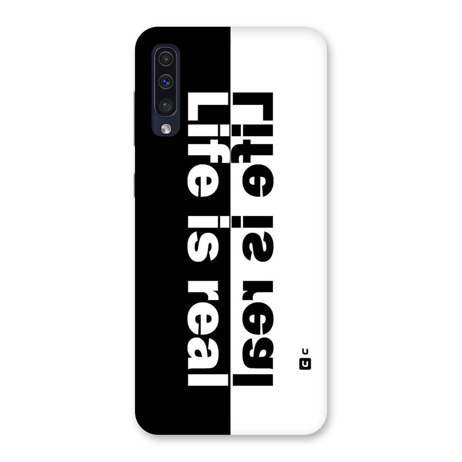 Life is Real Simple Back Case for Galaxy A50