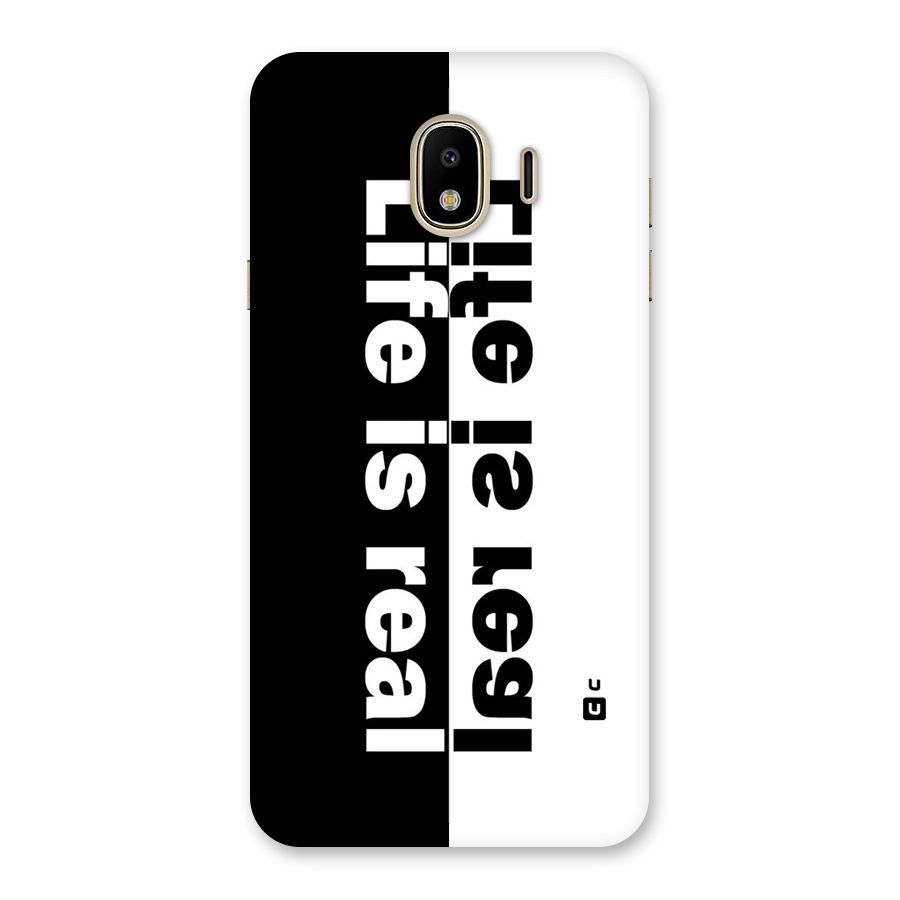 Life is Real Simple Back Case for Galaxy J4