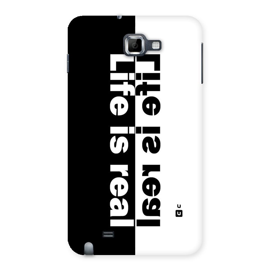 Life is Real Simple Back Case for Galaxy Note