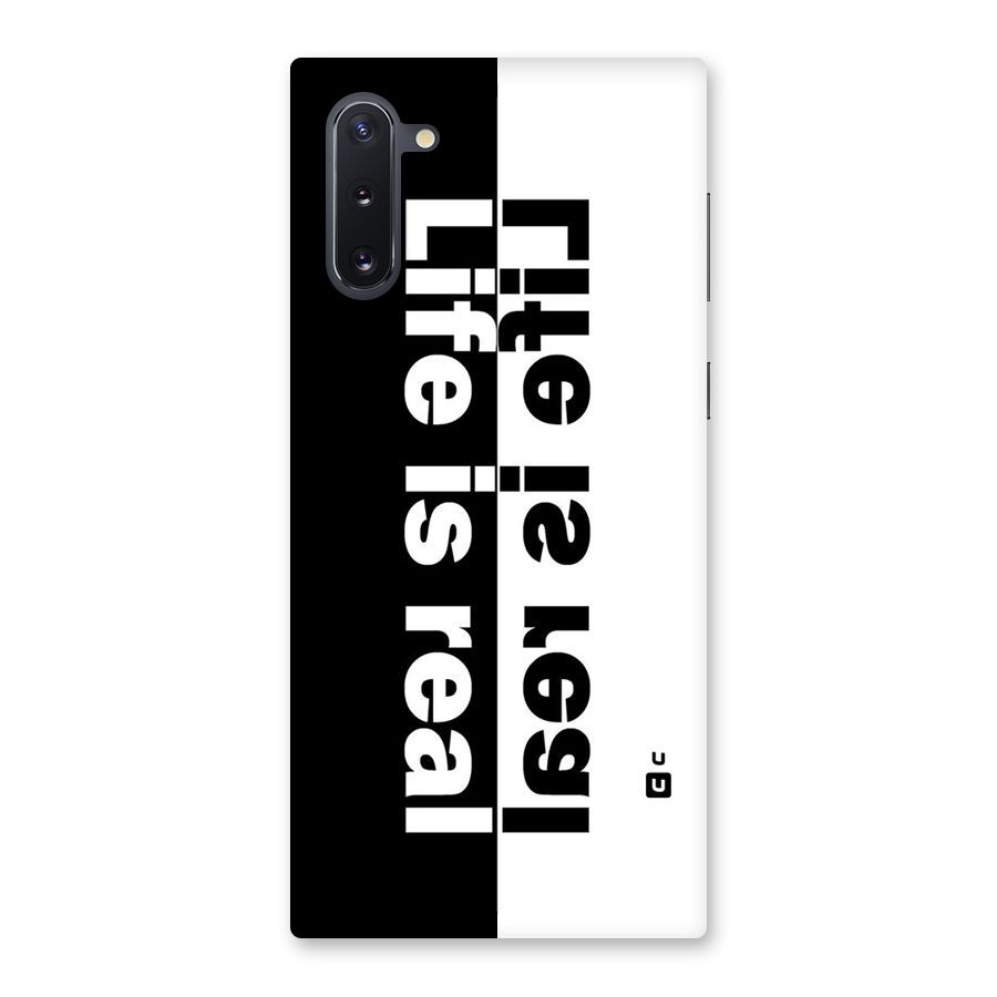 Life is Real Simple Back Case for Galaxy Note 10