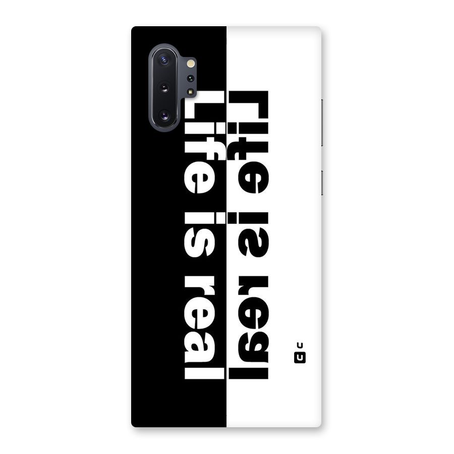 Life is Real Simple Back Case for Galaxy Note 10 Plus