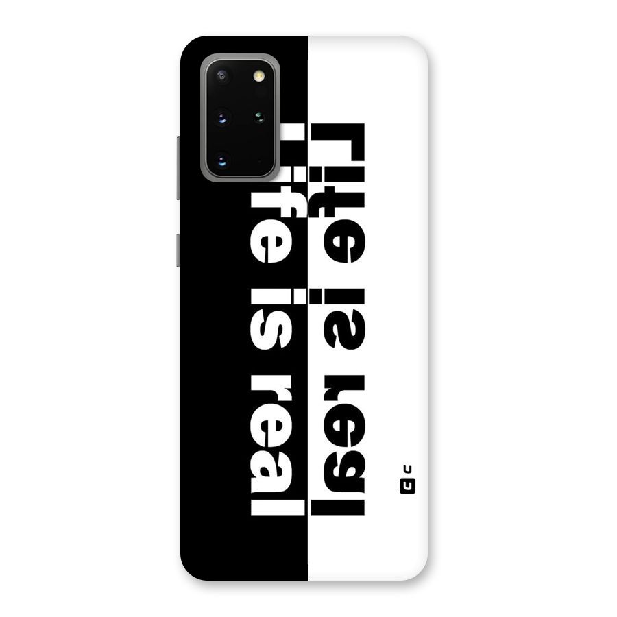 Life is Real Simple Back Case for Galaxy S20 Plus