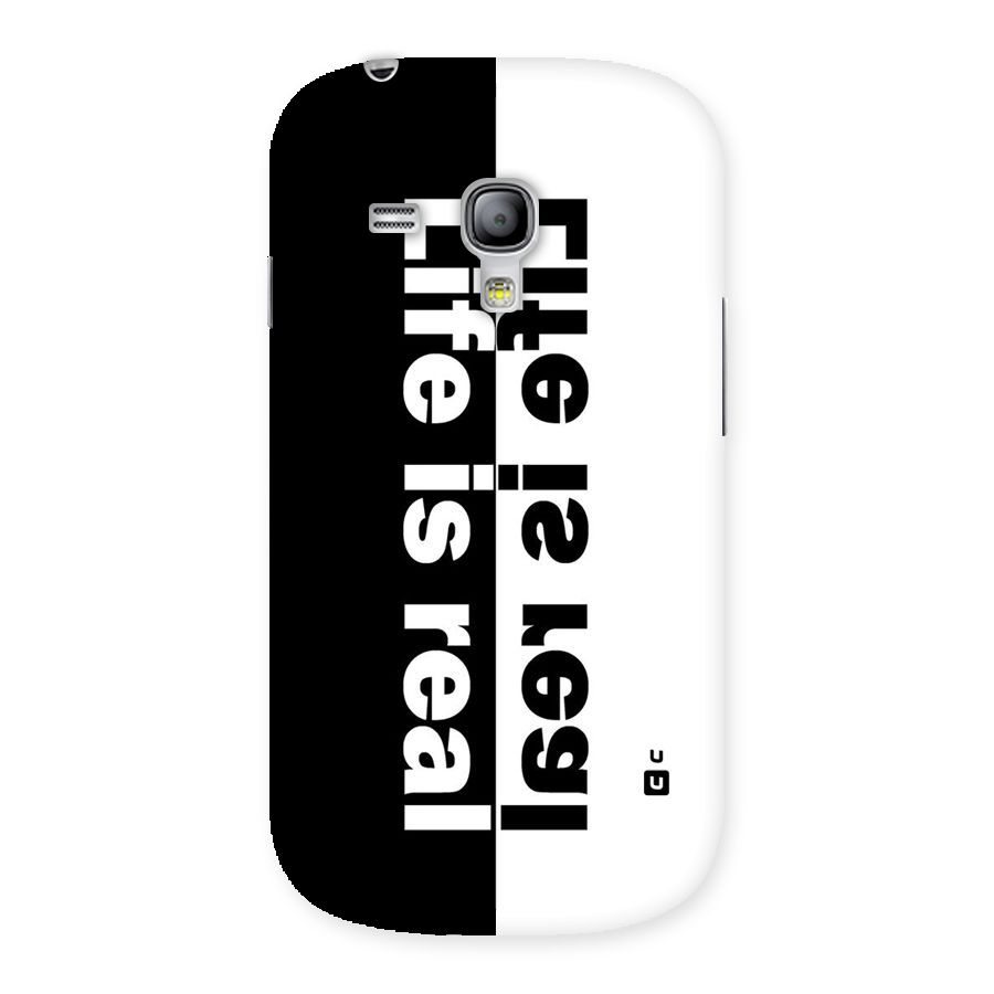 Life is Real Simple Back Case for Galaxy S3 Mini