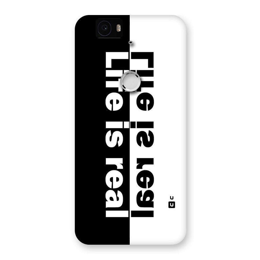Life is Real Simple Back Case for Google Nexus-6P