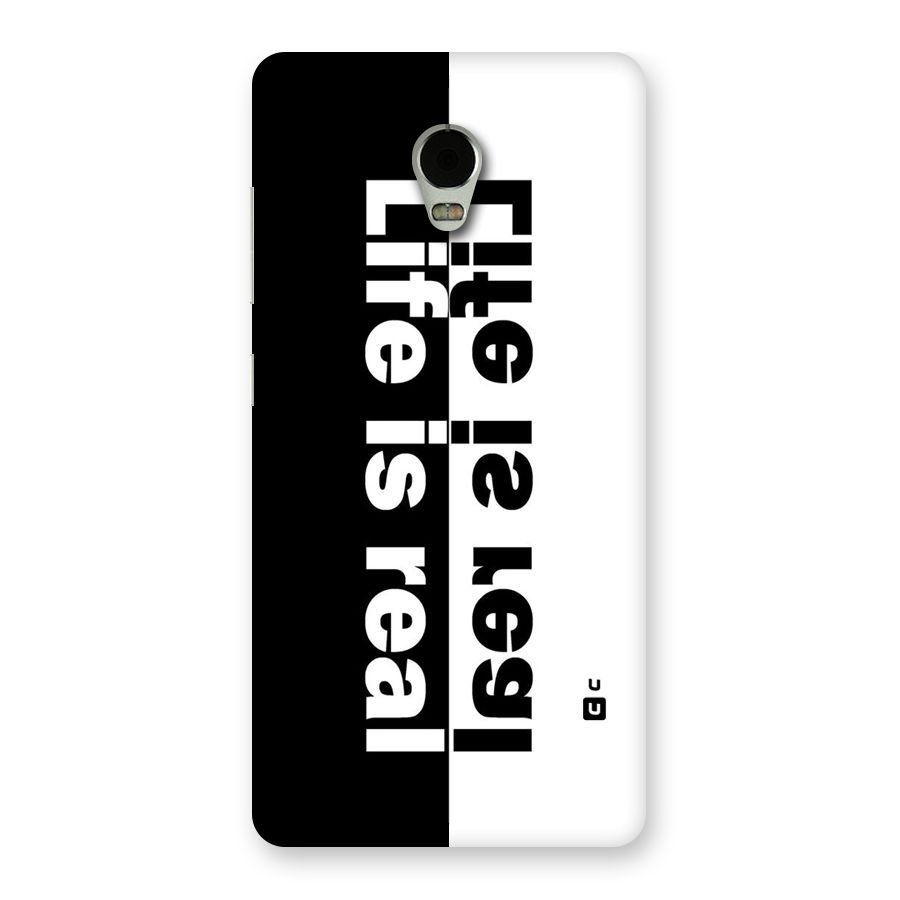 Life is Real Simple Back Case for Lenovo Vibe P1