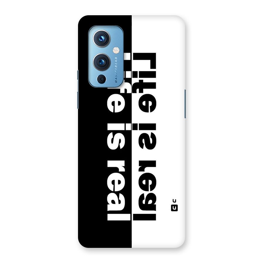 Life is Real Simple Back Case for OnePlus 9