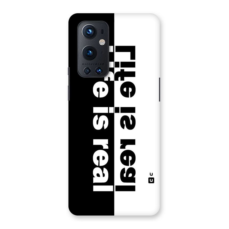 Life is Real Simple Back Case for OnePlus 9 Pro