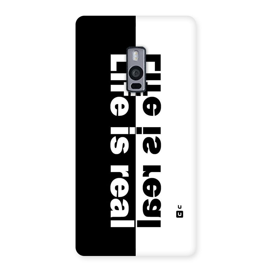 Life is Real Simple Back Case for OnePlus Two
