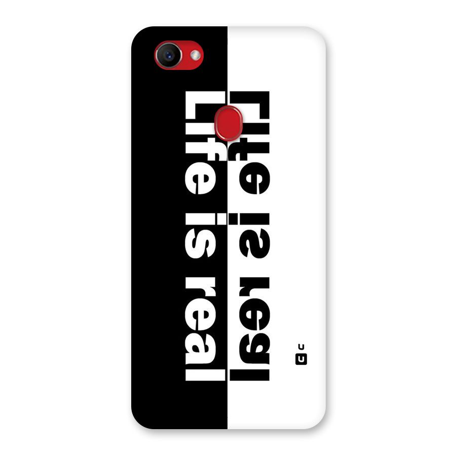 Life is Real Simple Back Case for Oppo F7