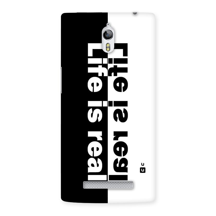Life is Real Simple Back Case for Oppo Find 7