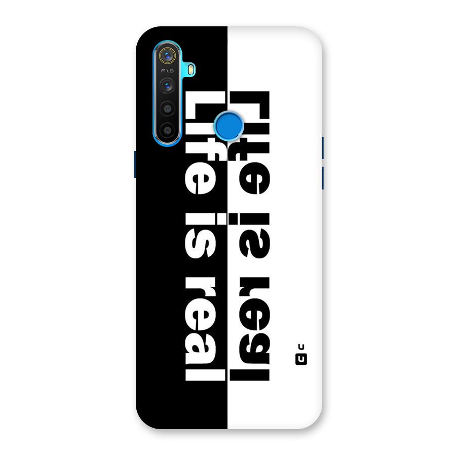 Life is Real Simple Back Case for Realme 5s