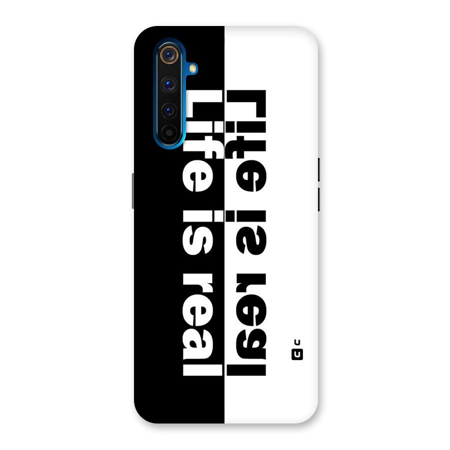 Life is Real Simple Back Case for Realme 6 Pro