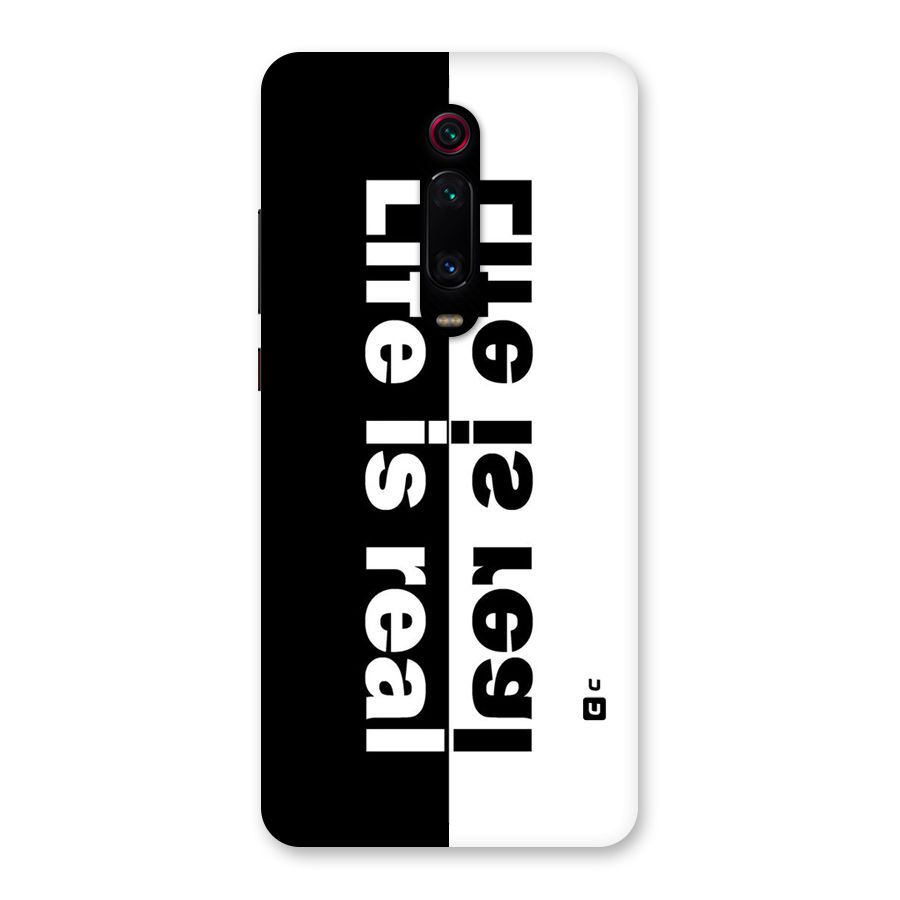 Life is Real Simple Back Case for Redmi K20