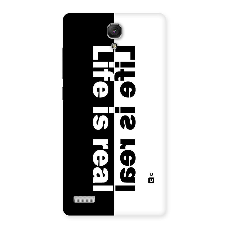 Life is Real Simple Back Case for Redmi Note Prime