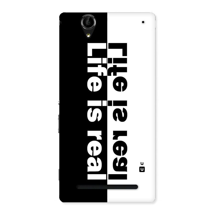 Life is Real Simple Back Case for Sony Xperia T2