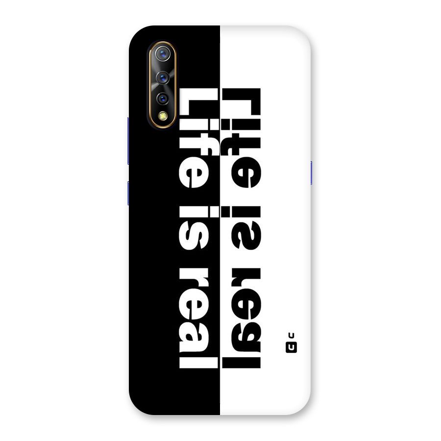 Life is Real Simple Back Case for Vivo S1