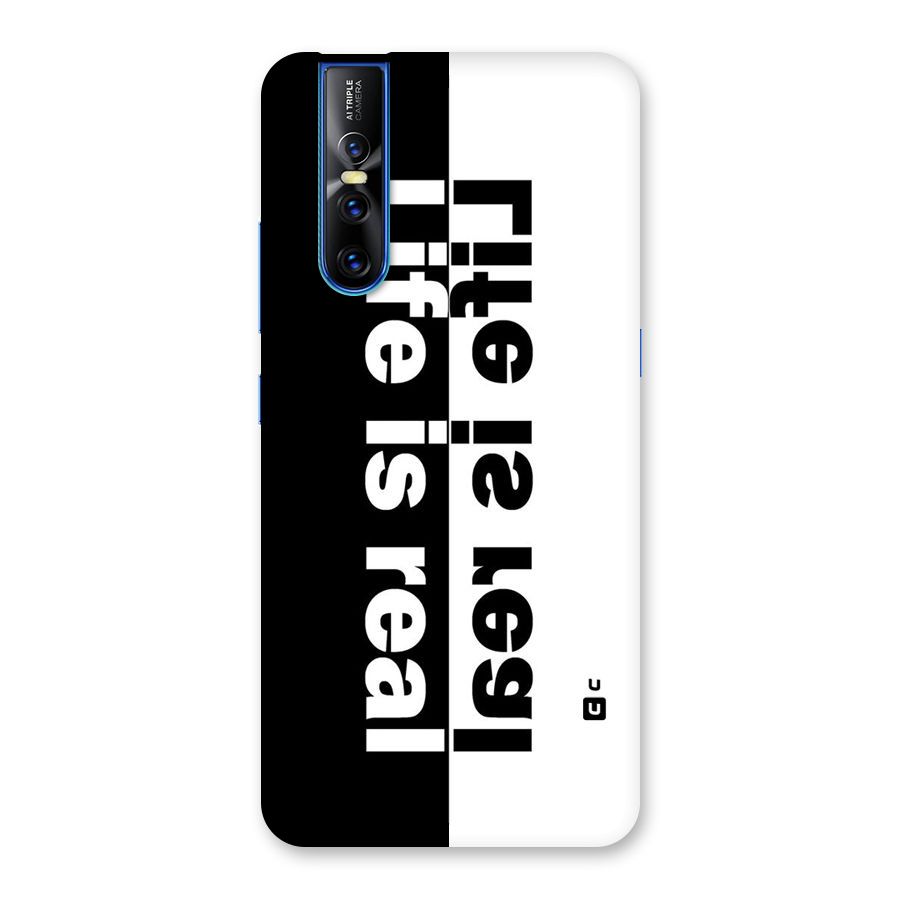 Life is Real Simple Back Case for Vivo V15 Pro