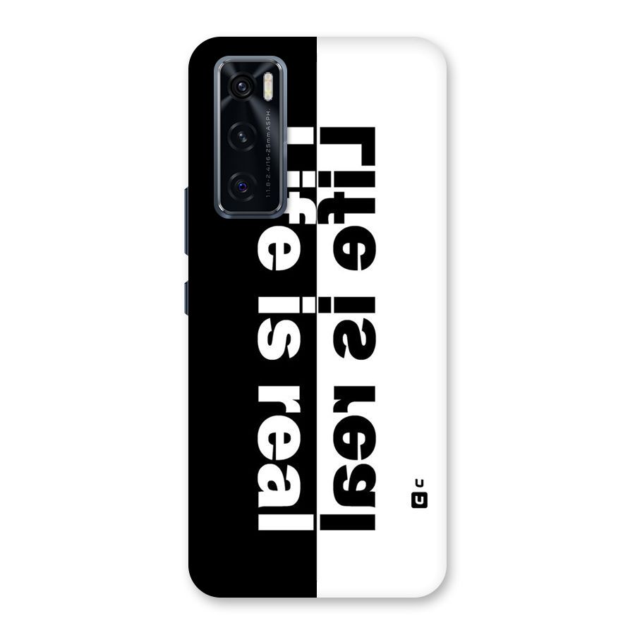 Life is Real Simple Back Case for Vivo V20 SE