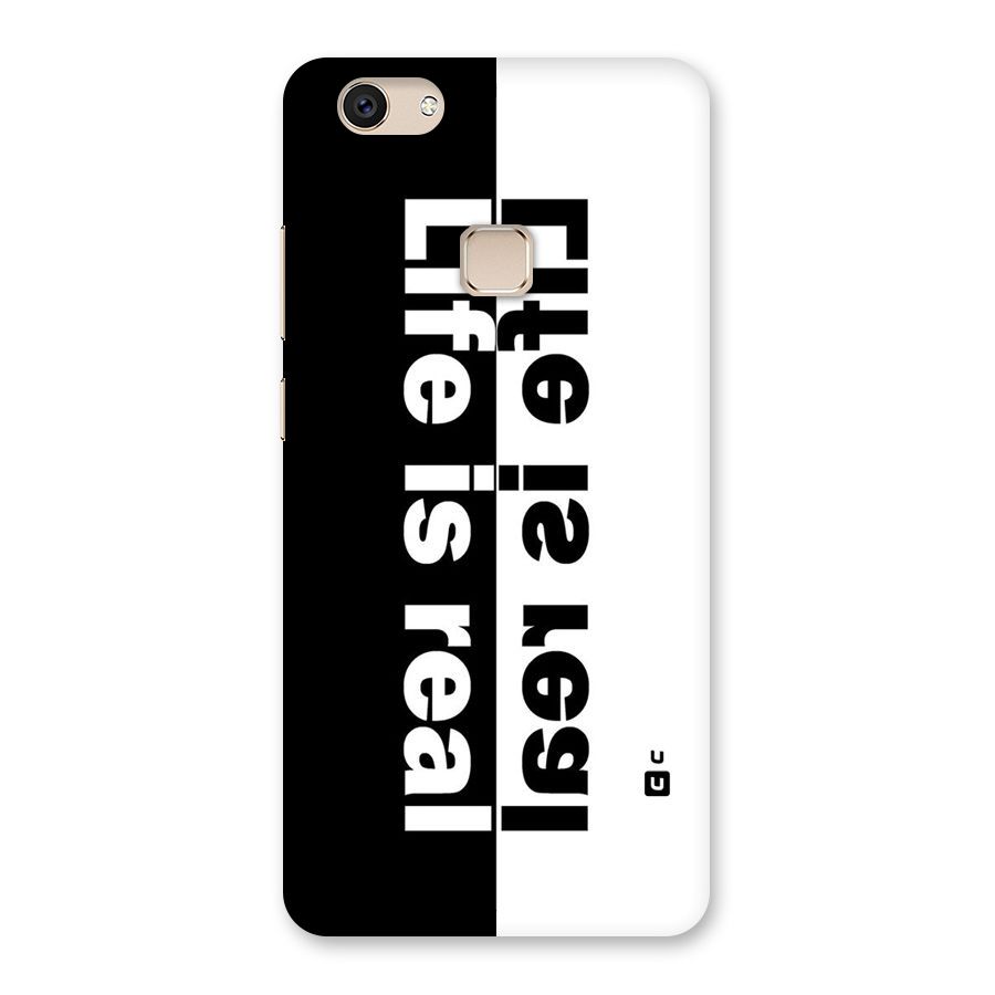 Life is Real Simple Back Case for Vivo V7