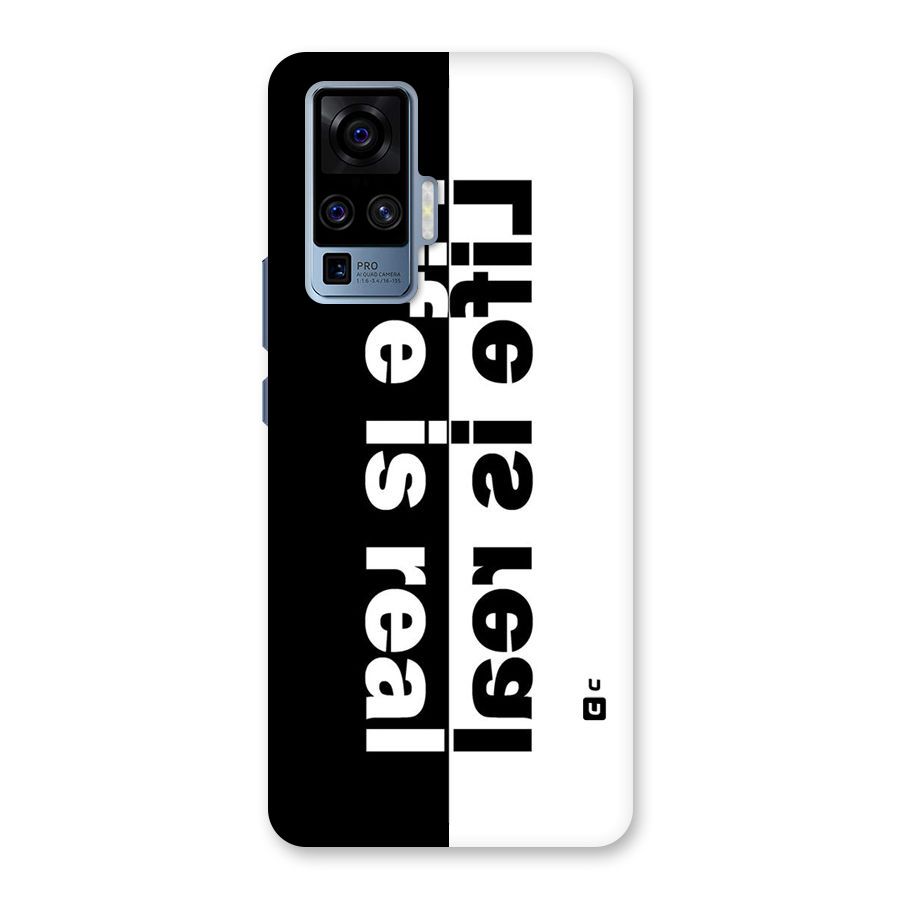 Life is Real Simple Back Case for Vivo X50 Pro