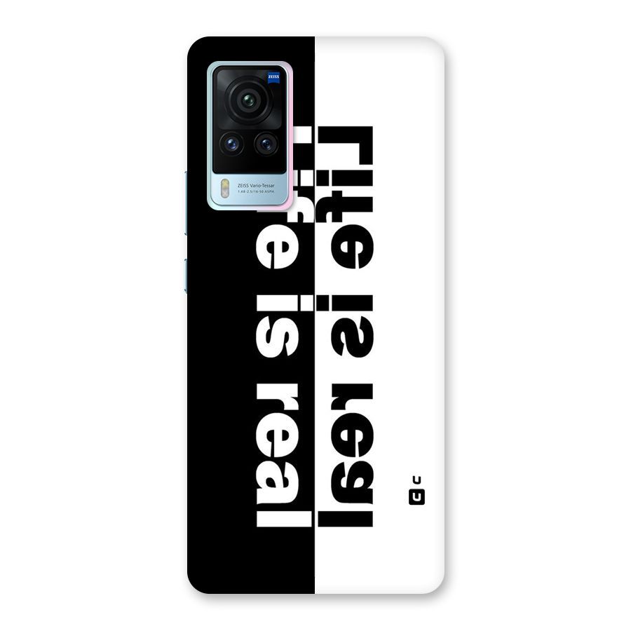 Life is Real Simple Back Case for Vivo X60 Pro