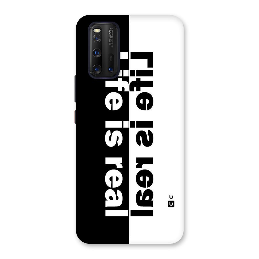 Life is Real Simple Back Case for Vivo iQOO 3