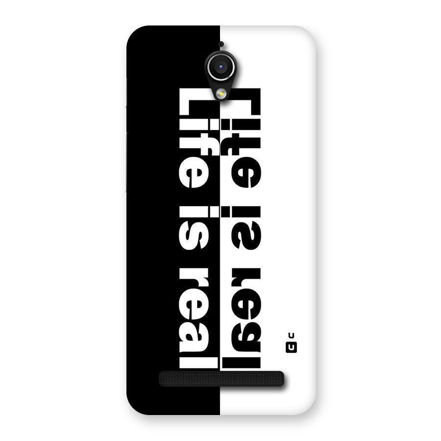 Life is Real Simple Back Case for Zenfone Go