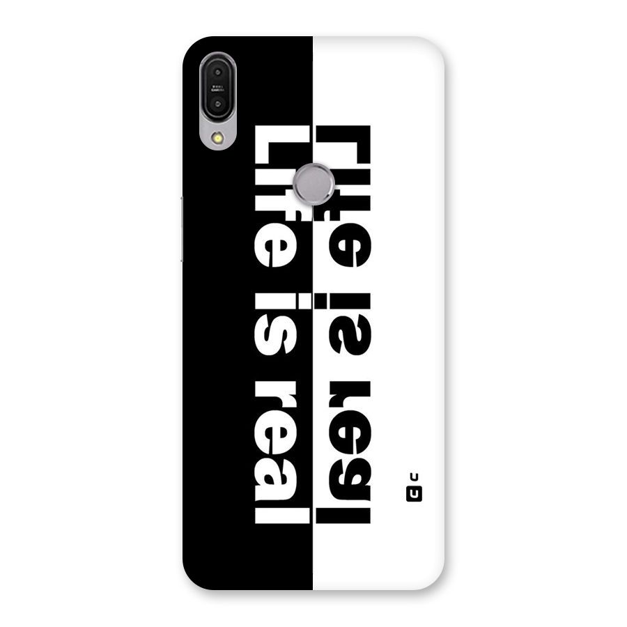 Life is Real Simple Back Case for Zenfone Max Pro M1
