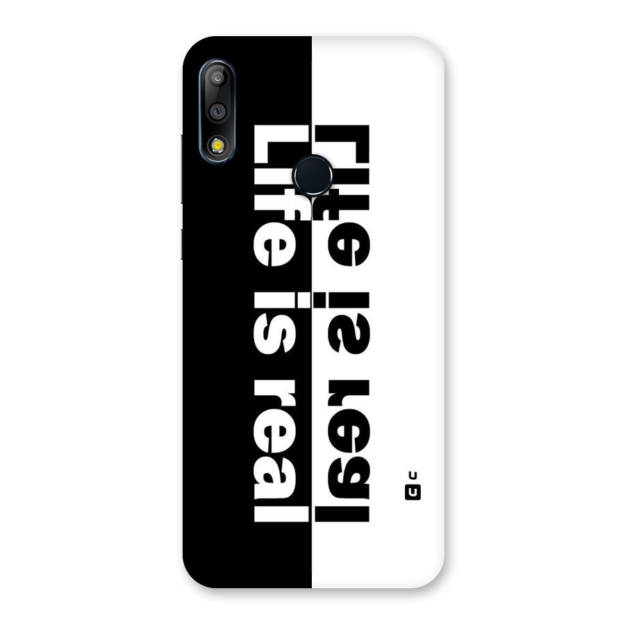 Life is Real Simple Back Case for Zenfone Max Pro M2