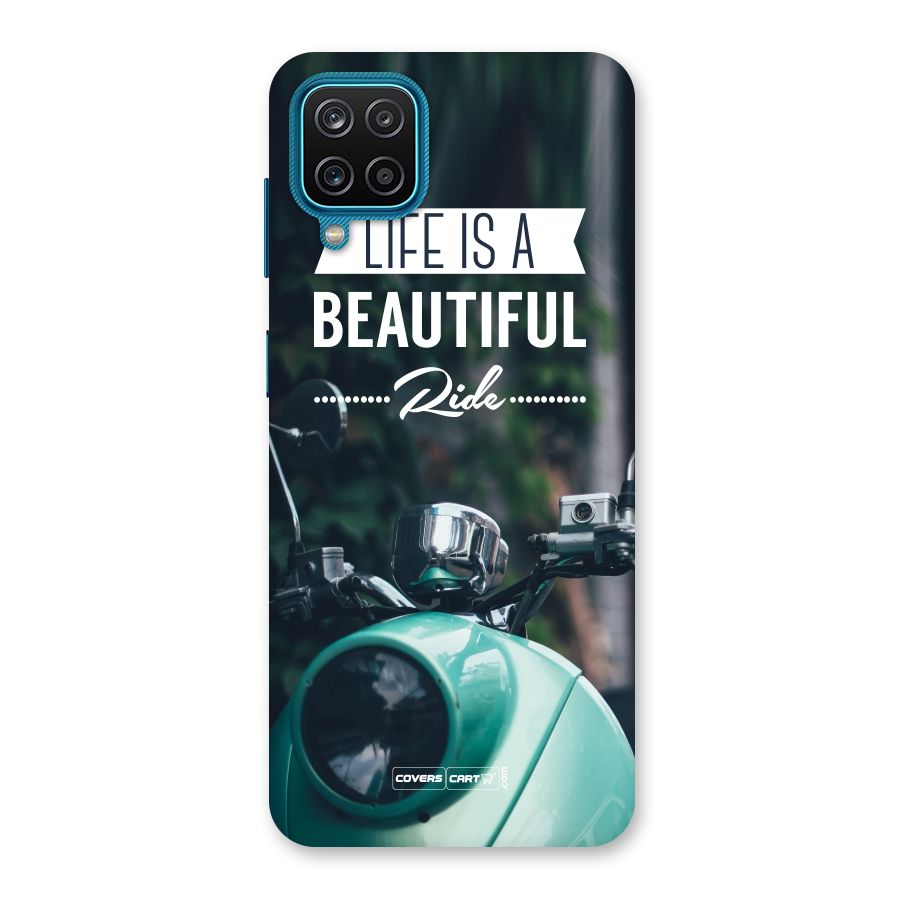 Life is a Beautiful Ride Back Case for Galaxy M12