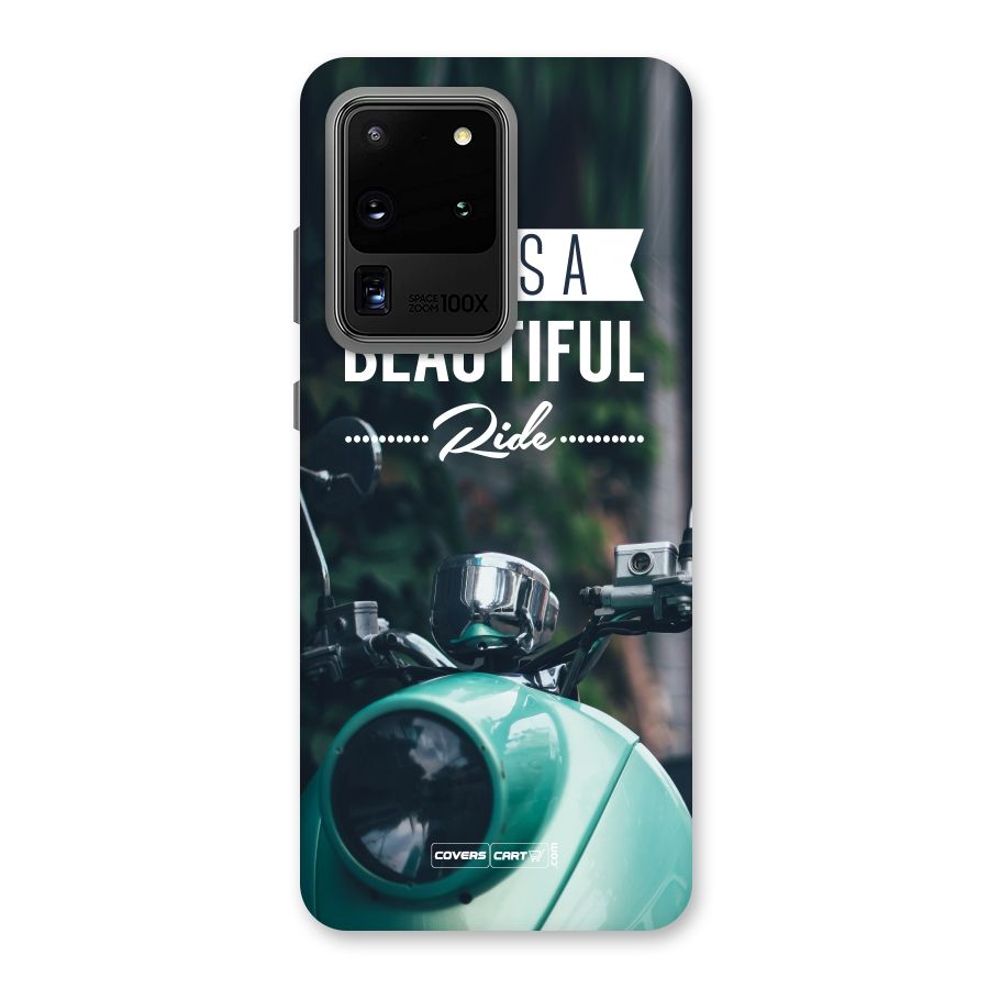 Life is a Beautiful Ride Back Case for Galaxy S20 Ultra
