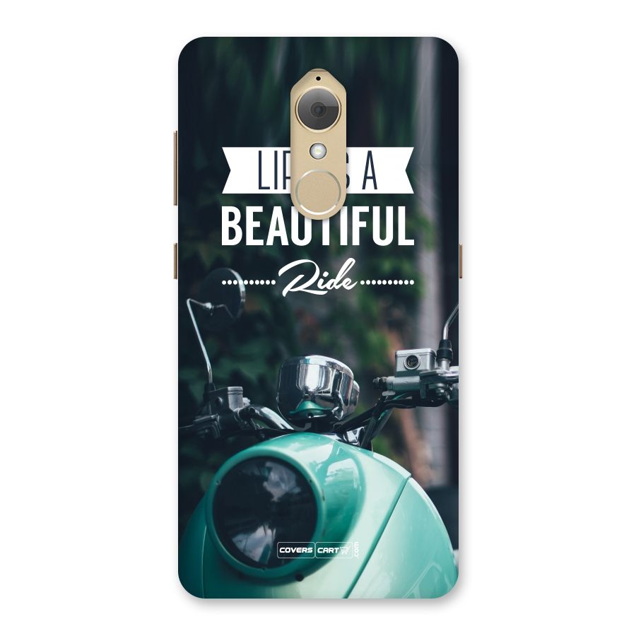 Life is a Beautiful Ride Back Case for Lenovo K8