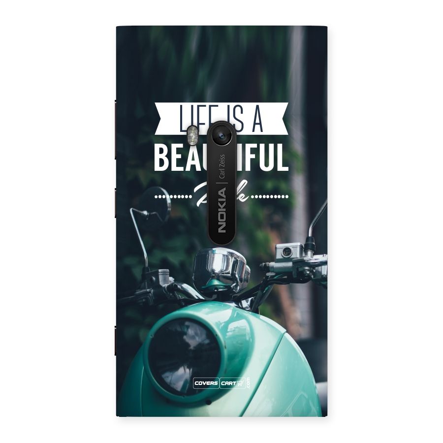 Life is a Beautiful Ride Back Case for Lumia 920