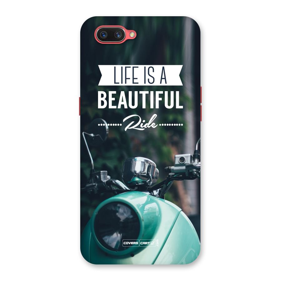 Life is a Beautiful Ride Back Case for Oppo A3s