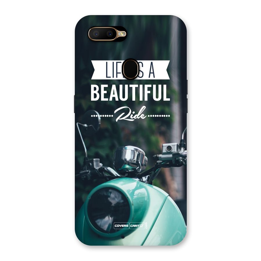 Life is a Beautiful Ride Back Case for Oppo A5s