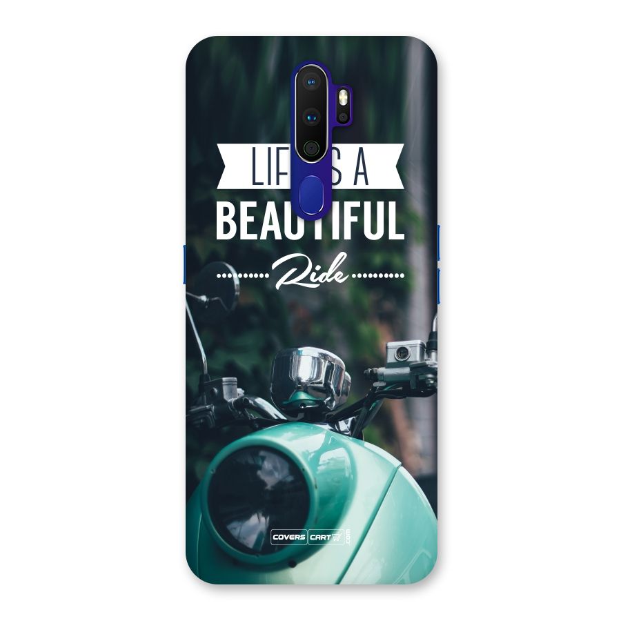 Life is a Beautiful Ride Back Case for Oppo A9 (2020)
