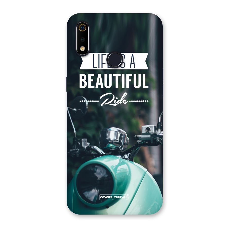 Life is a Beautiful Ride Back Case for Realme 3i