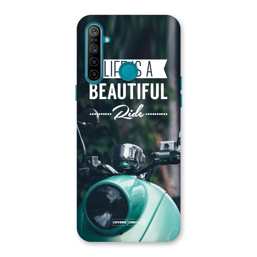 Life is a Beautiful Ride Back Case for Realme 5i
