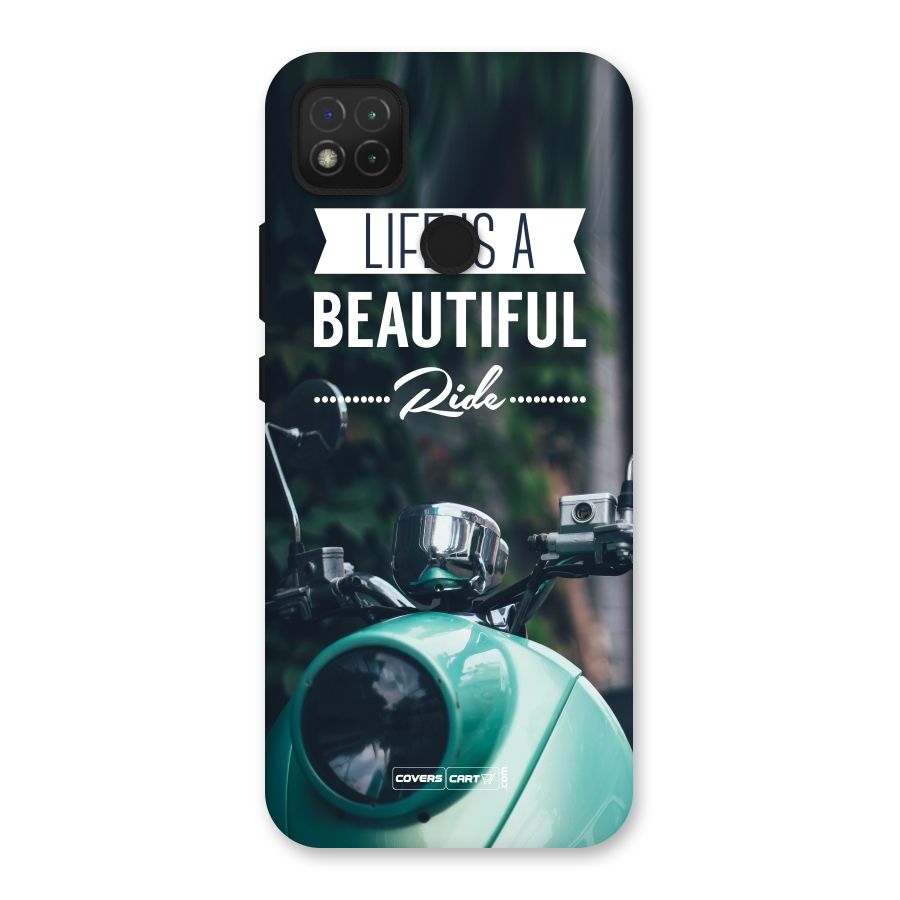 Life is a Beautiful Ride Back Case for Redmi 9C