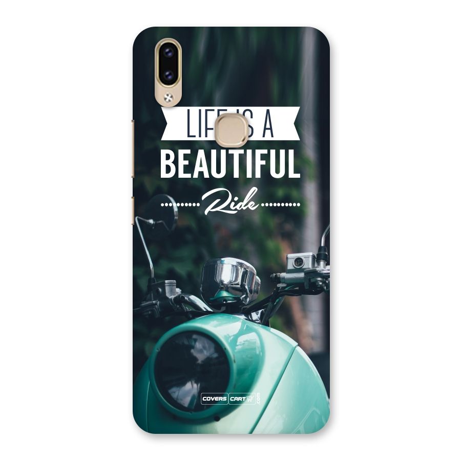 Life is a Beautiful Ride Back Case for Vivo V9 Youth