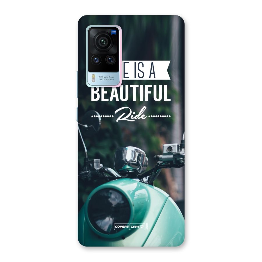 Life is a Beautiful Ride Back Case for Vivo X60 Pro
