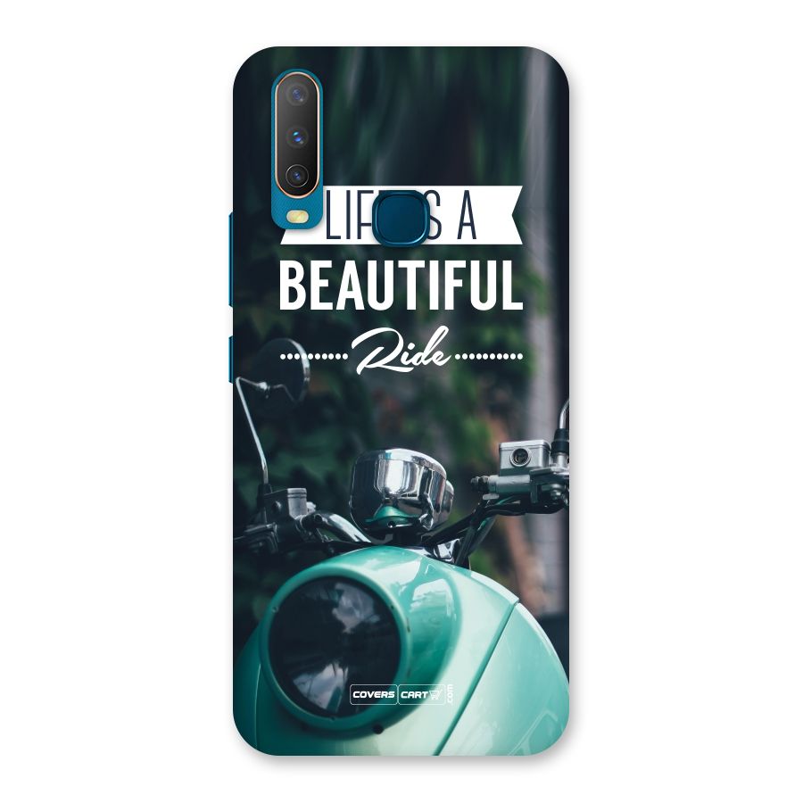 Life is a Beautiful Ride Back Case for Vivo Y17