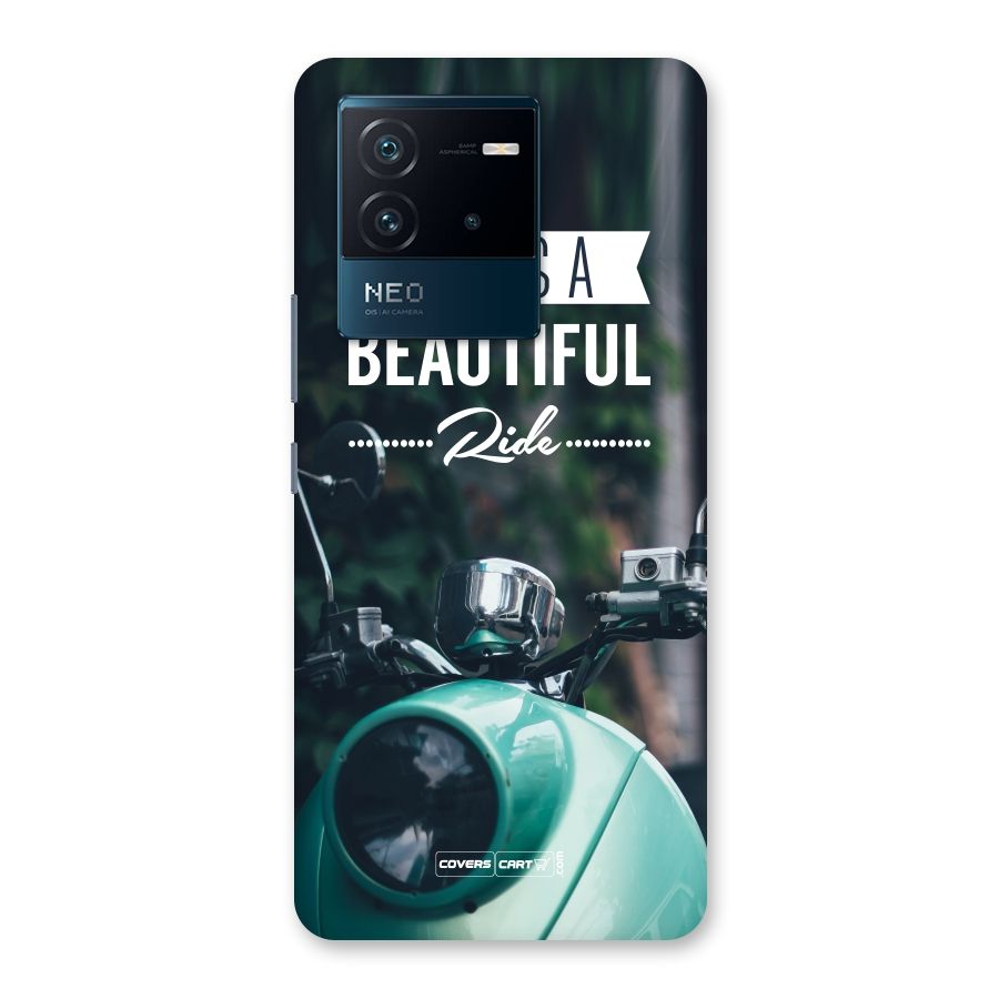 Life is a Beautiful Ride Back Case for Vivo iQOO Neo 6 5G