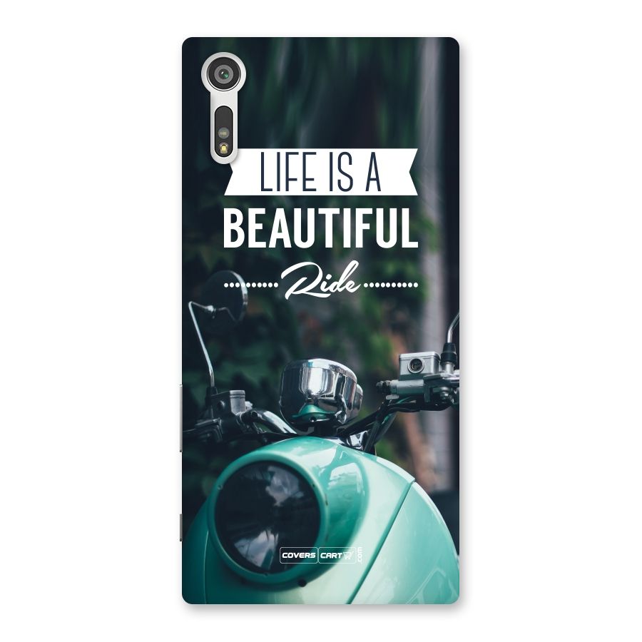 Life is a Beautiful Ride Back Case for Xperia XZ