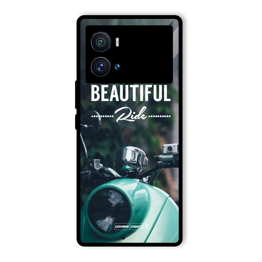 Life is a Beautiful Ride Glass Back Case for Vivo iQOO 9 Pro