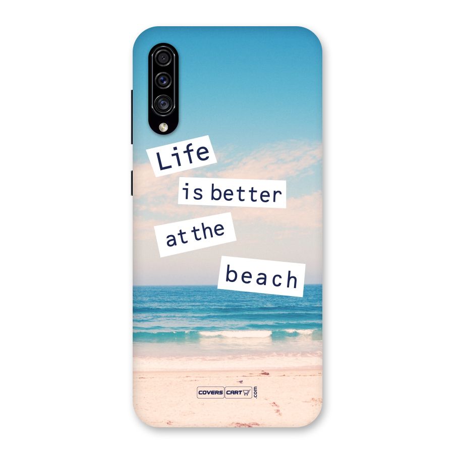 Life is better at the Beach Back Case for Galaxy A30s