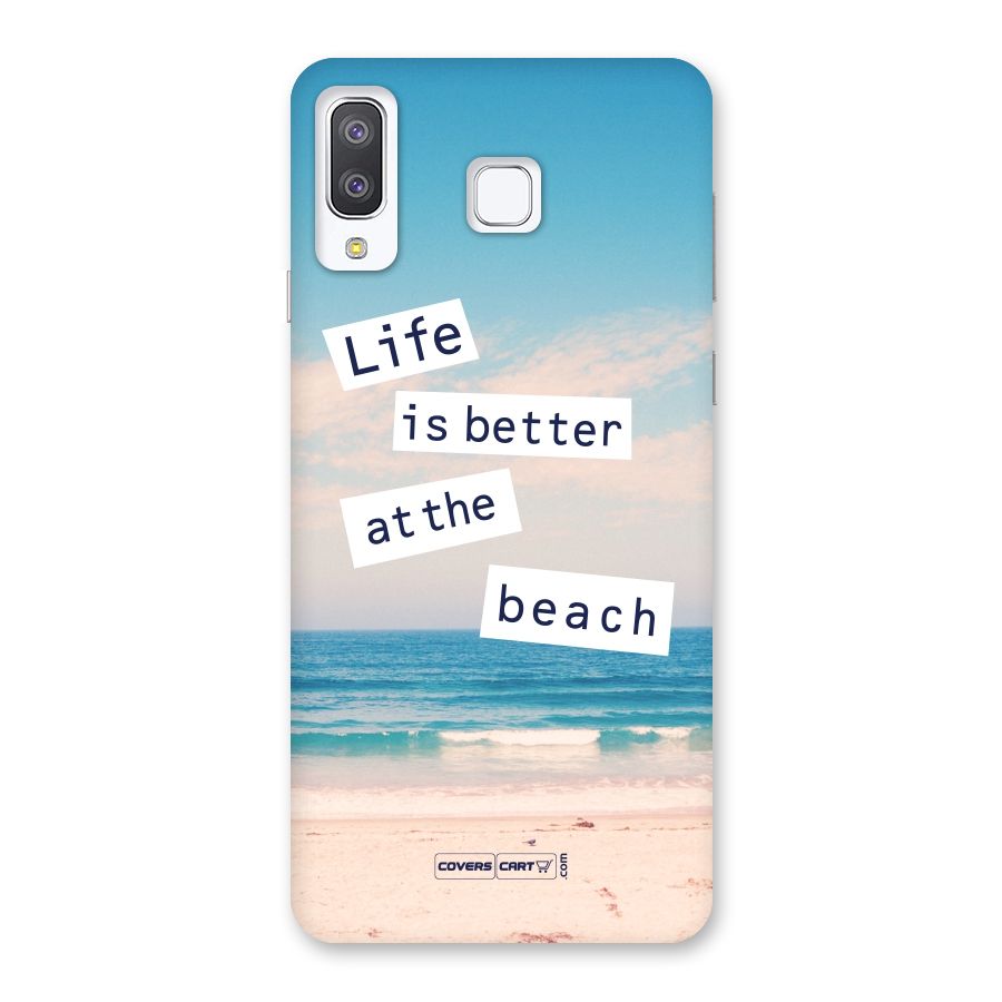 Life is better at the Beach Back Case for Galaxy A8 Star