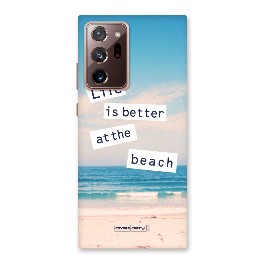Life is better at the Beach Back Case for Galaxy Note 20 Ultra