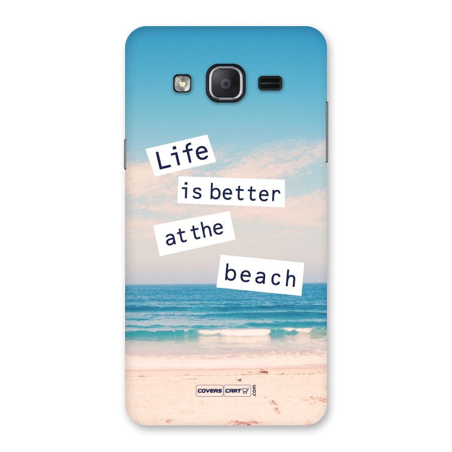 Life is better at the Beach Back Case for Galaxy On7 Pro